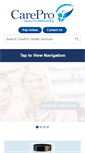 Mobile Screenshot of careprohs.com